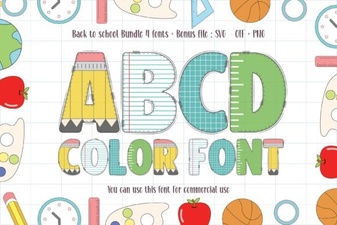 Creative Back to School Font Ideas for Designs