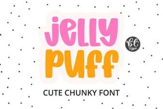 Jelly Puff Font: Whimsical Typography for Creative Projects