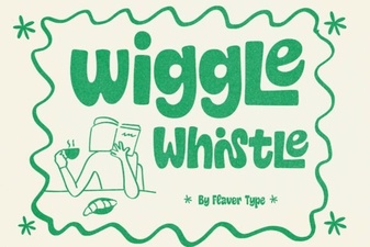 Fun and Whimsical Designs with Wiggle Whistle Font