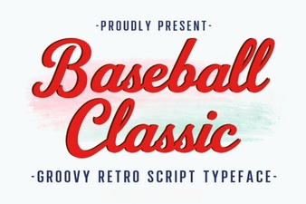 Classic Baseball Fonts: Timeless Typography for Sports Logos