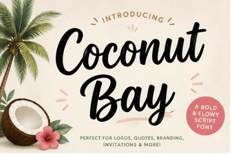 Coconut Bay Font: Fresh Design Ideas & Creative Uses