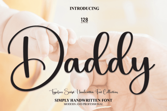 Daddy Font: Expressive Type for Bold Creative Projects